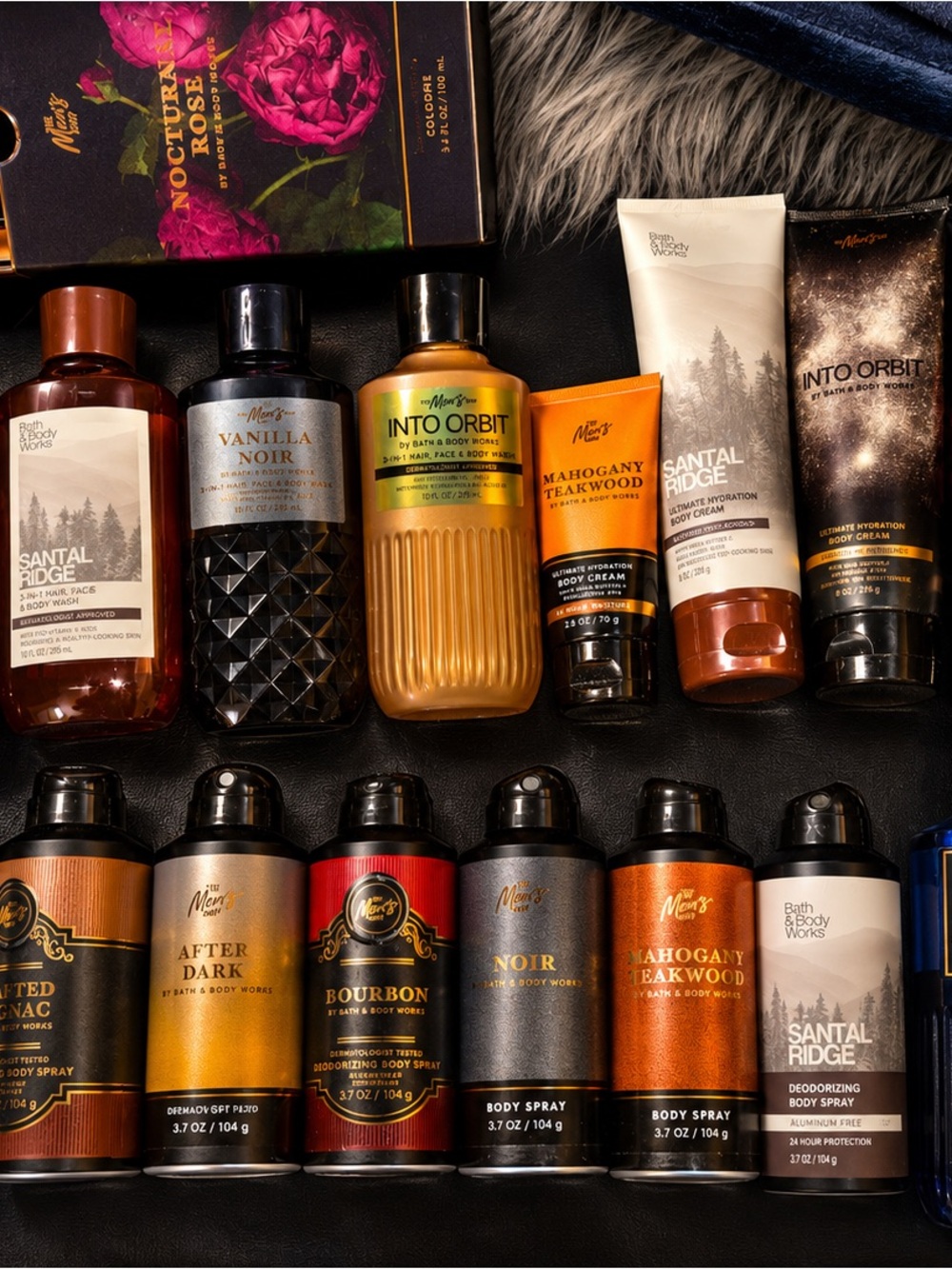 Bath & Body Works Men’s Assorted Grooming Collection - Gold, Black, Brown, Red